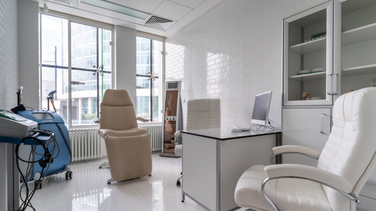 Modern private medical clinic in Moscow