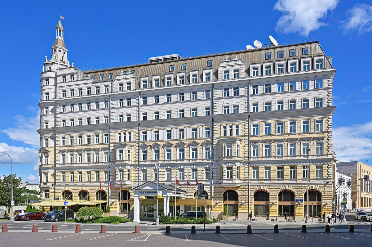 Baltschug Kempinski Hotel exterior in Moscow Baltschug Kempinski Hotel exterior in Moscow