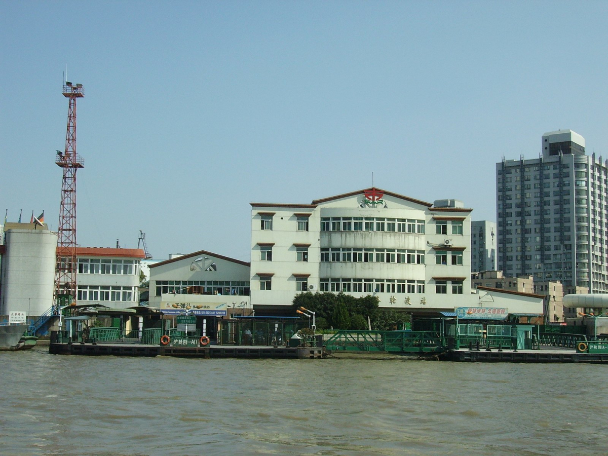 Nanmatou Road ferry waterfront in Shanghai