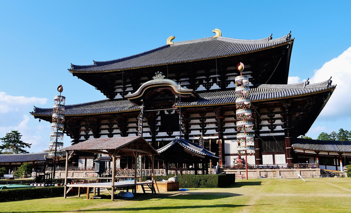 Todai-ji’s temple architecture in Nara Todai-ji’s temple architecture in Nara