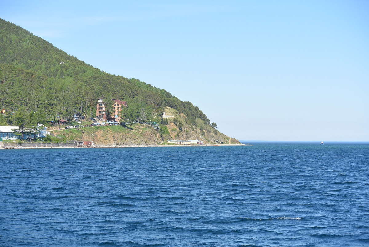 Lake Baikal shore near Listvyanka