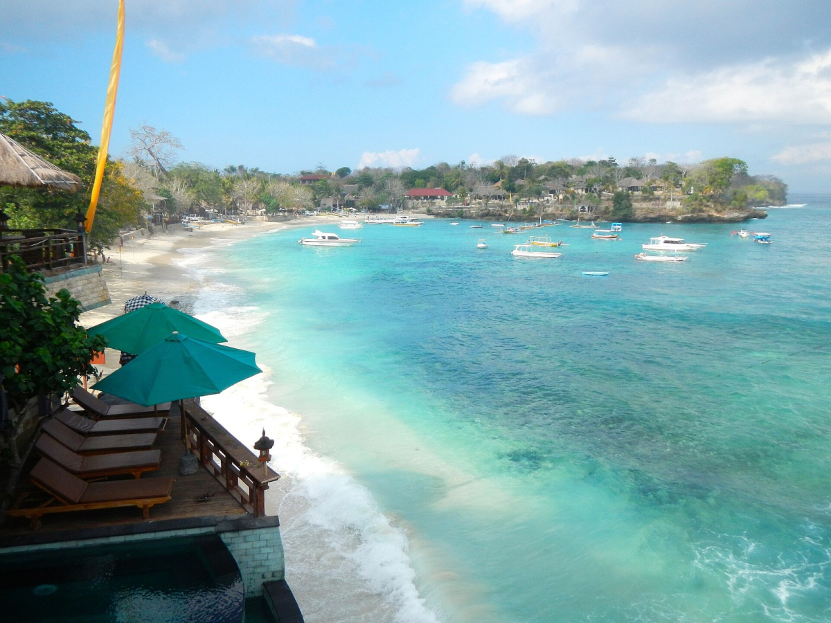 Mushroom Beach on Nusa Lembongan