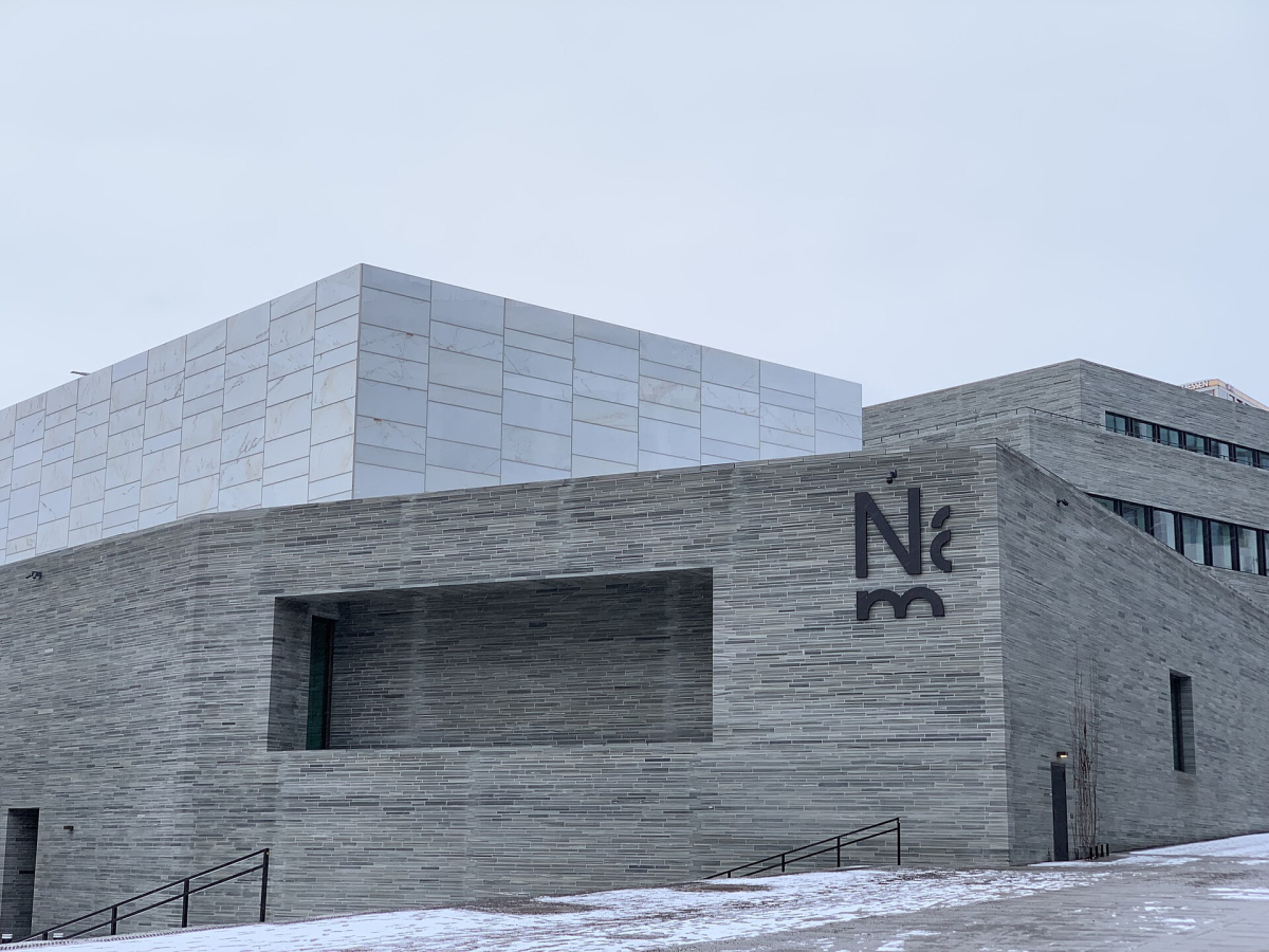 The National Museum building that opened in 2022. The National Museum building that opened in 2022.