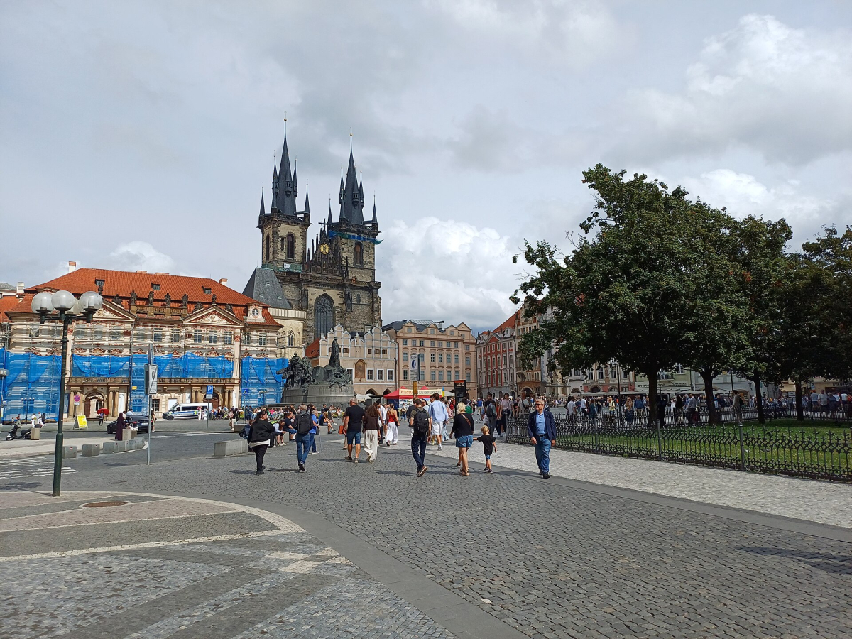 Prague city streets and everyday surroundings