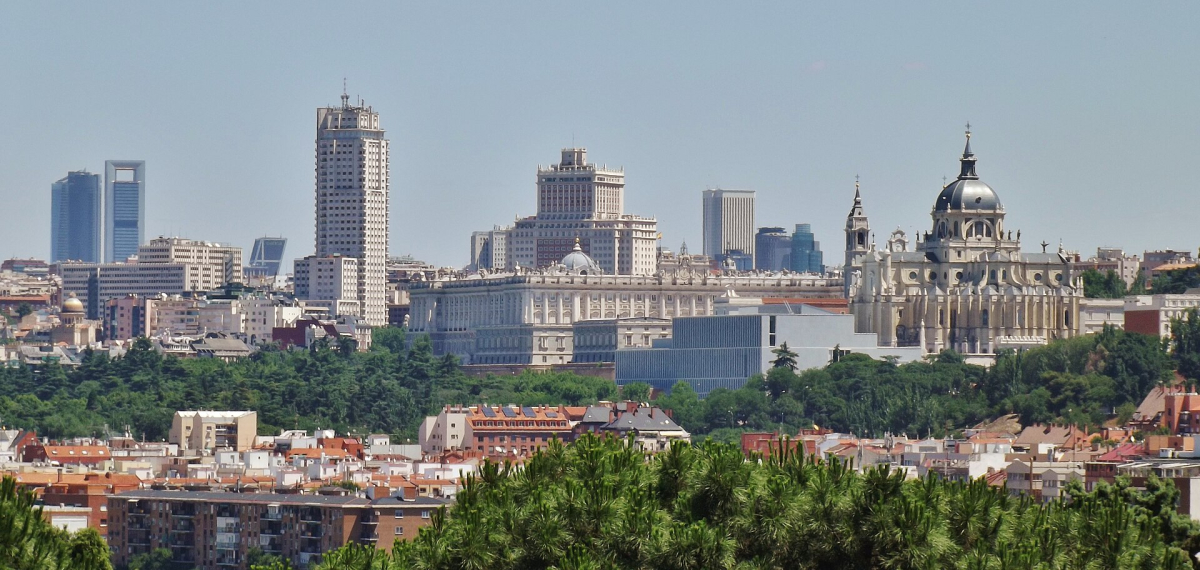 Madrid skyline