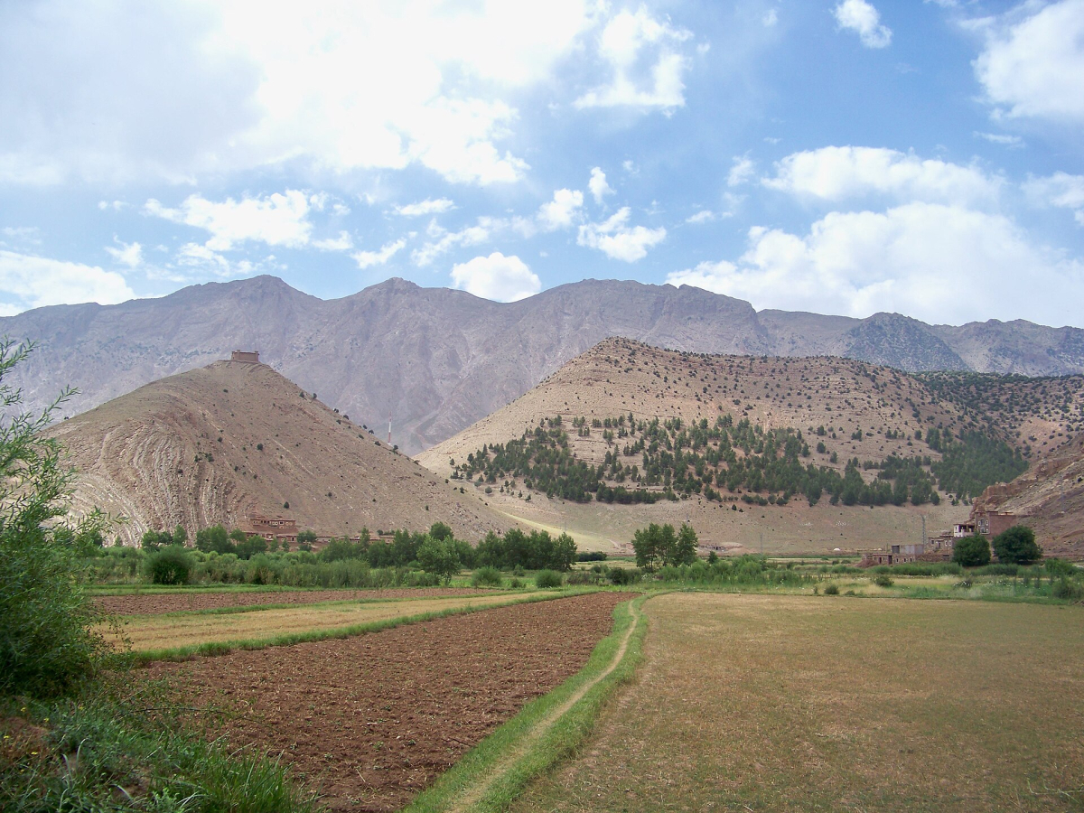 Aït Bouguemez valley in the High Atlas