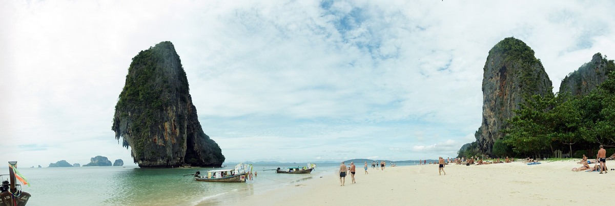 Phra Nang beach in the Railay area of Krabi.