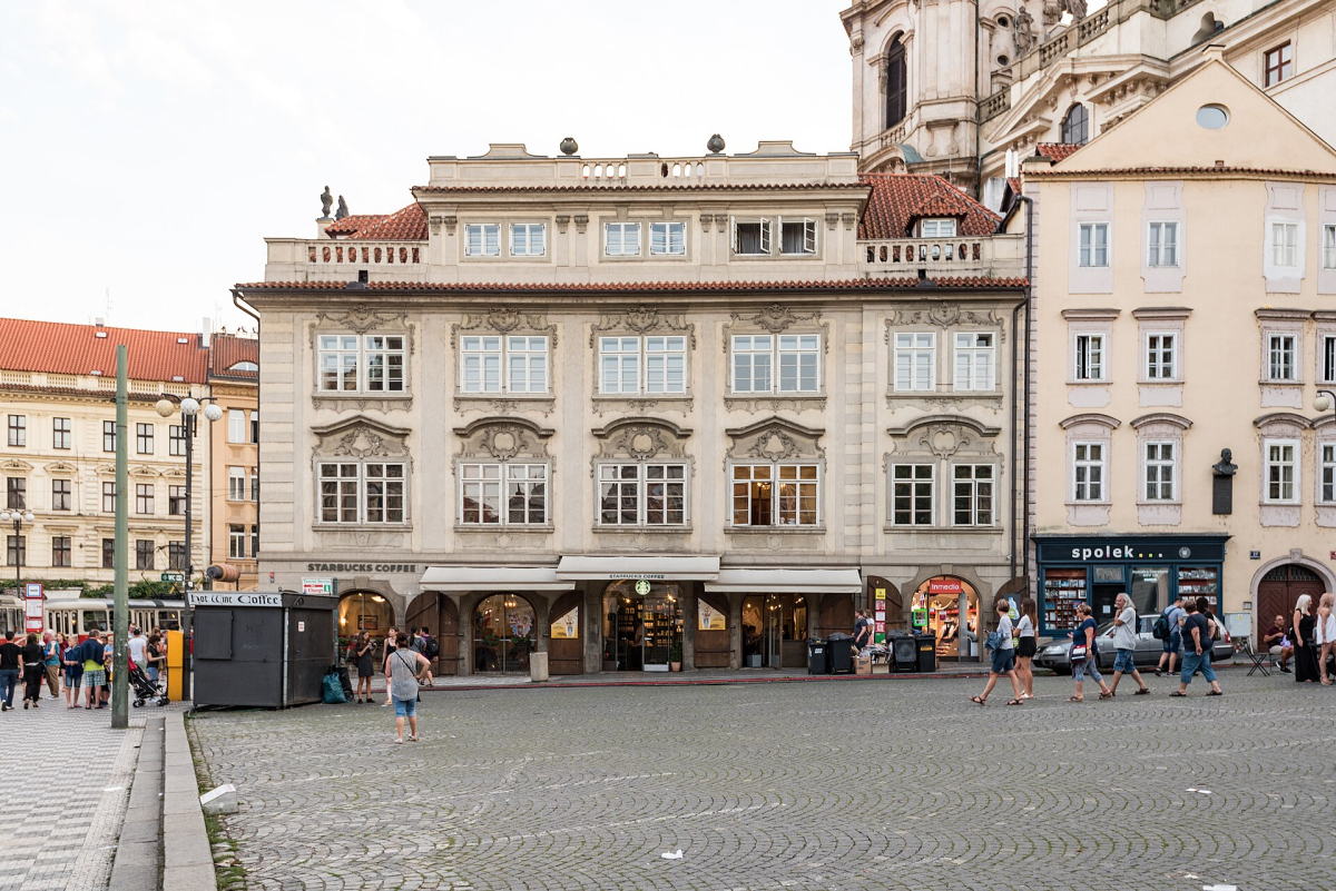 Malostranské náměstí in Prague’s Lesser Town Malostranské náměstí in Prague’s Lesser Town