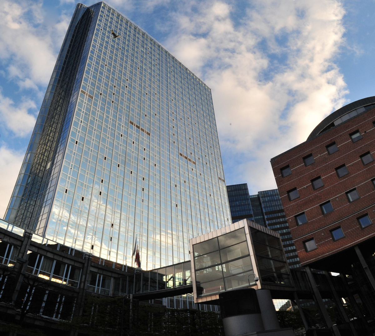 Oslo Spektrum beside the Plaza tower; check the programme and entrance for your event.