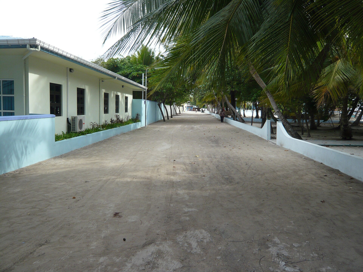 A street in Rasdhoo