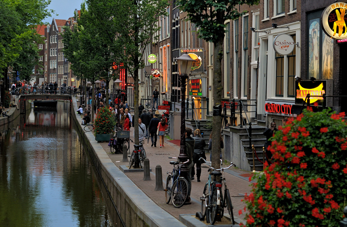Red Light District of Amsterdam