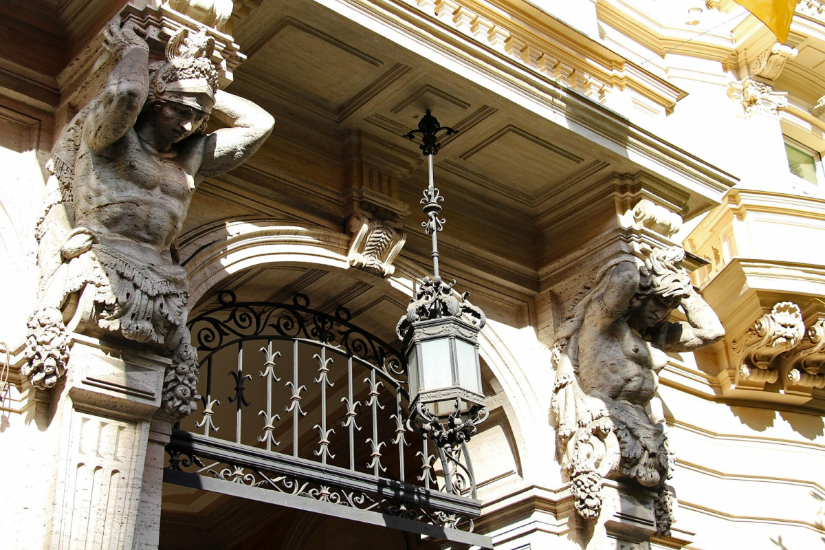 The Westin Excelsior exterior on Via Veneto in Rome The Westin Excelsior exterior on Via Veneto in Rome