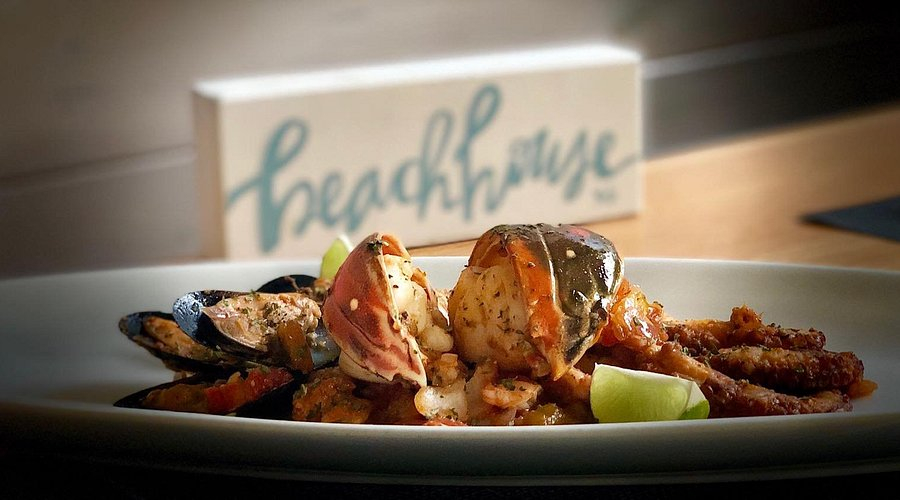 Seafood platter served at a restaurant in Varadero