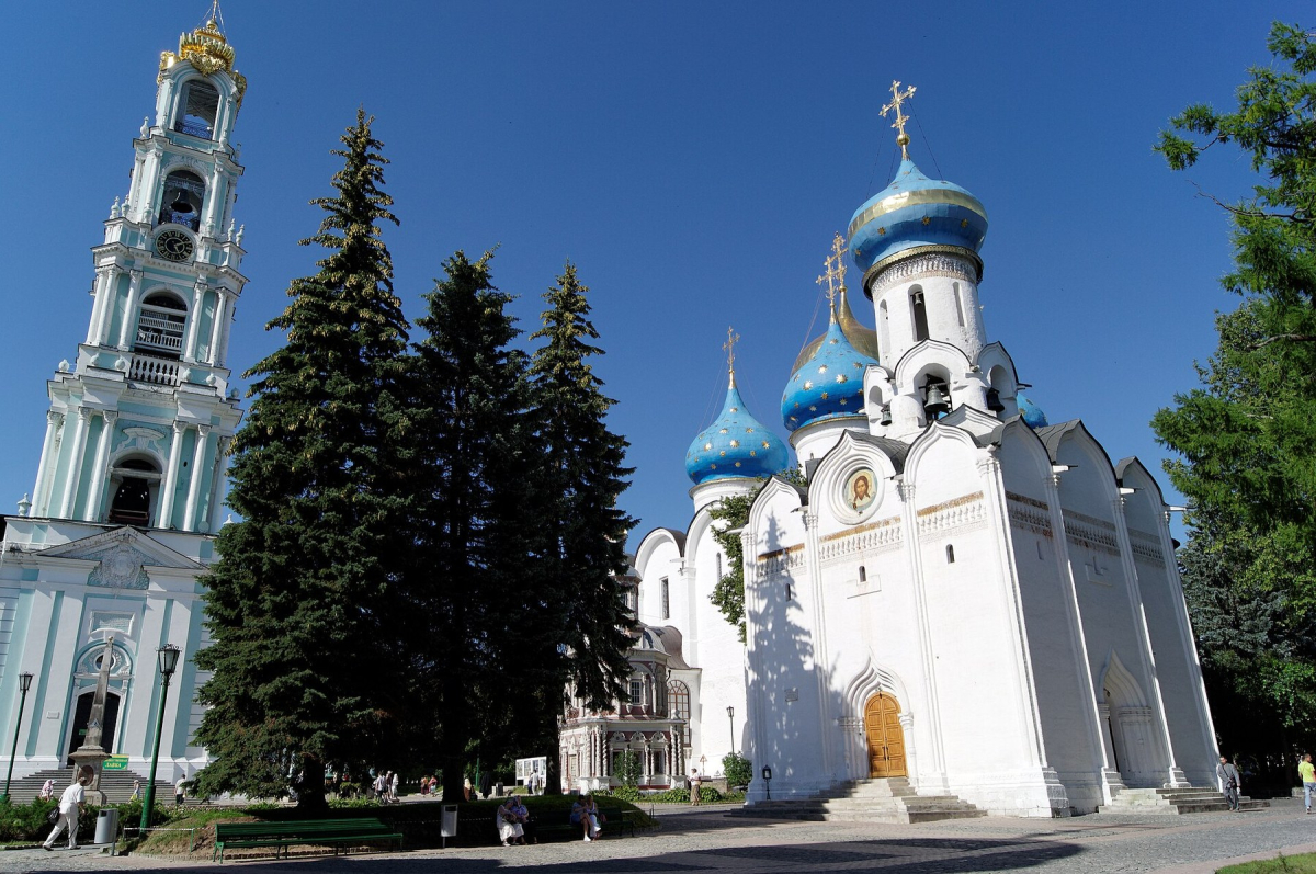 The Trinity Sergius Lavra in Sergiev Posad The Trinity Sergius Lavra in Sergiev Posad