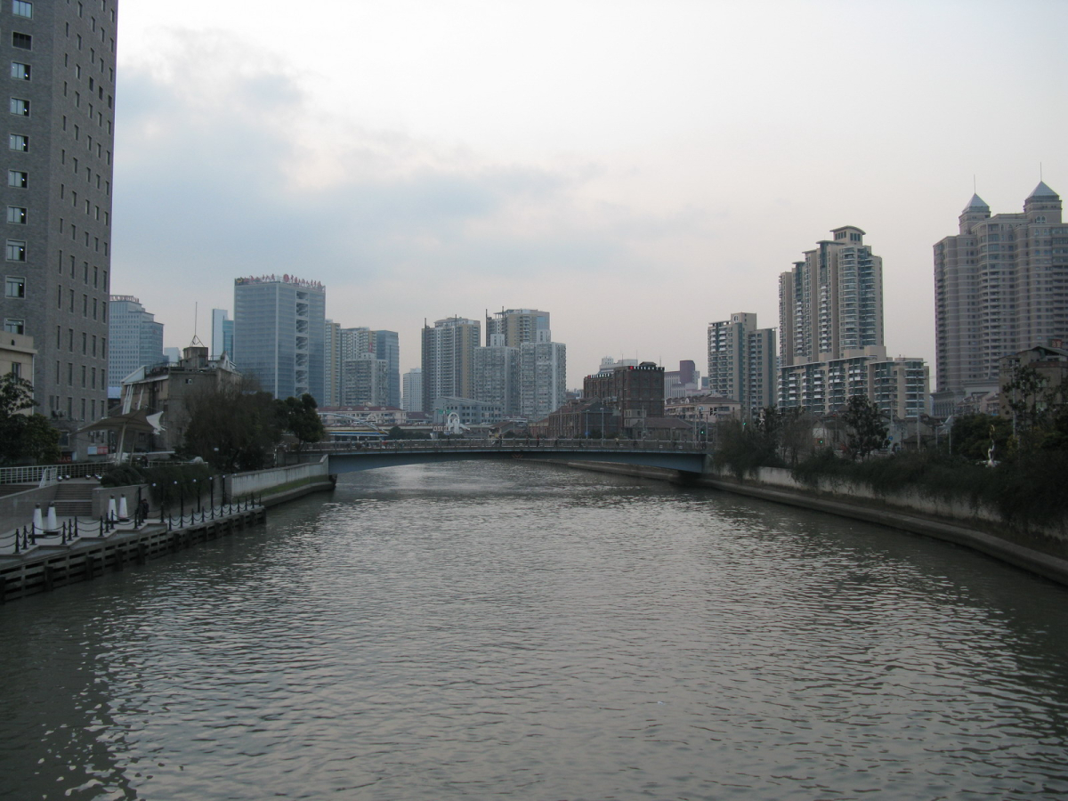 Suzhou Creek in Shanghai Suzhou Creek in Shanghai