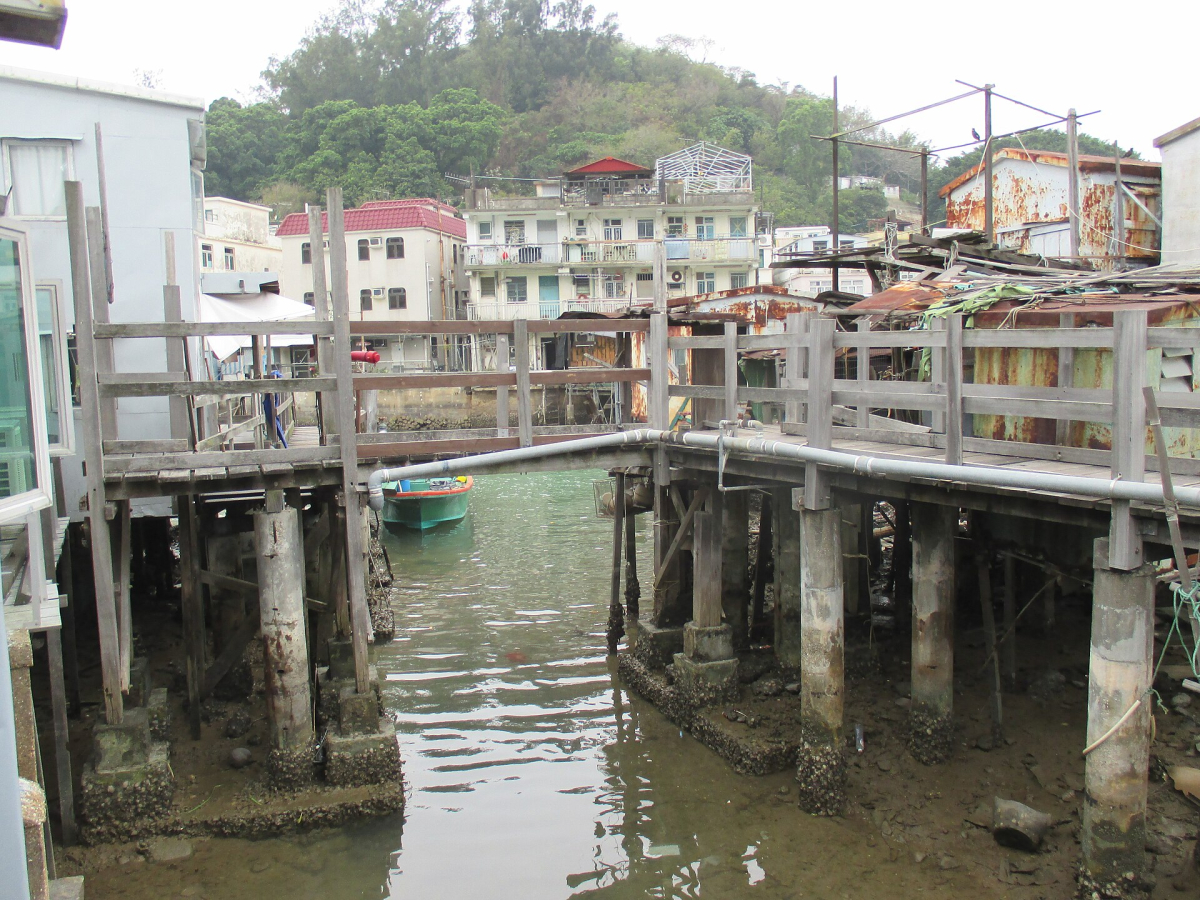 Tai O’s stilt-house waterfront on Lantau. Tai O’s stilt-house waterfront on Lantau.