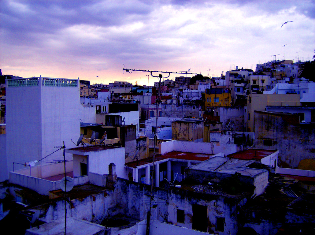 Rooftops of Tangier medina Rooftops of Tangier medina