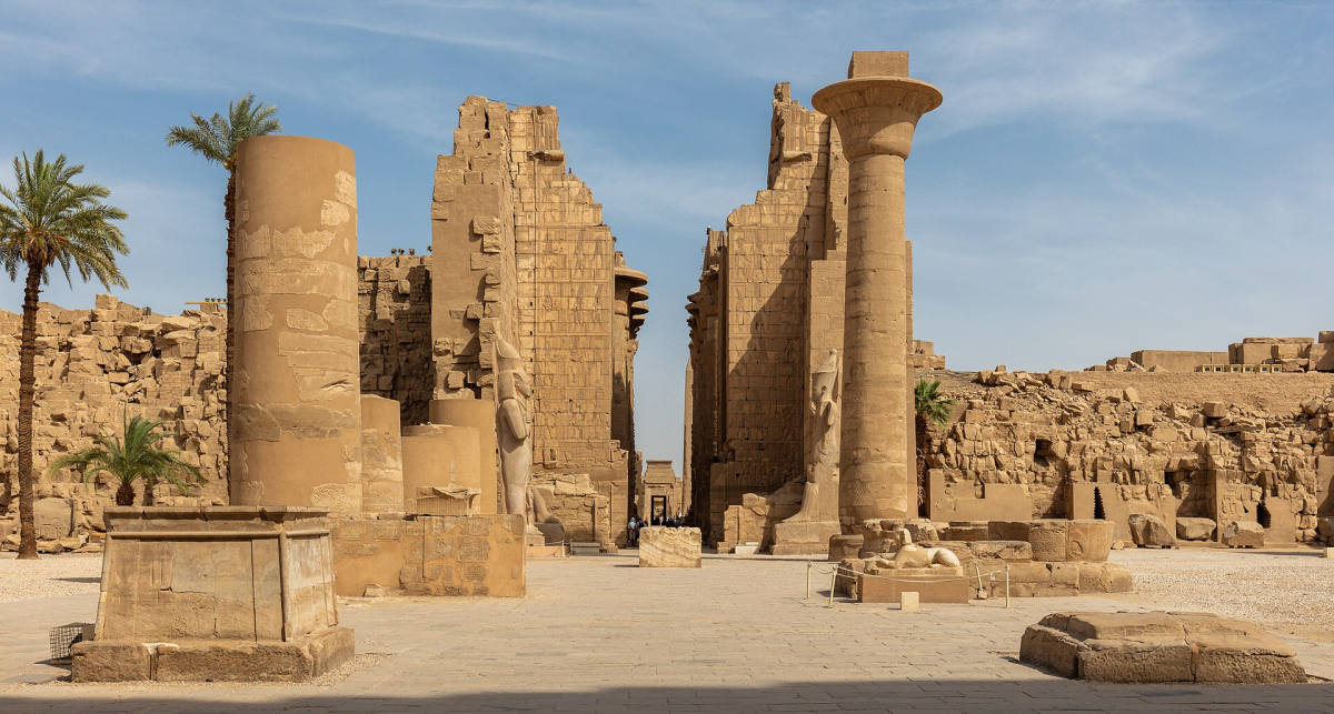 Temple complex of Karnak in Luxor Temple complex of Karnak in Luxor