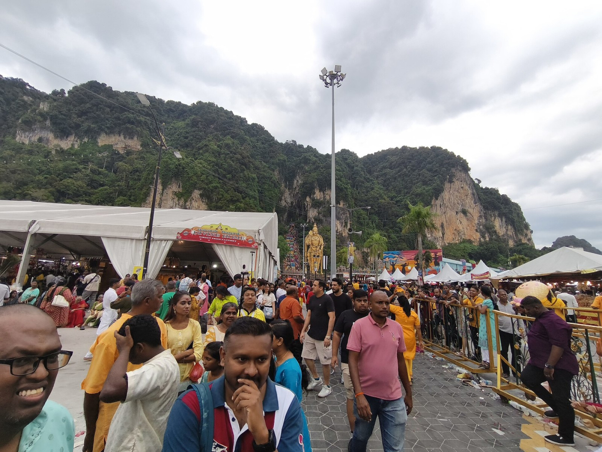 Crowds at Batu Caves during Thaipusam in 2025. Historical festival context, not a future programme. Crowds at Batu Caves during Thaipusam in 2025. Historical festival context, not a future programme.