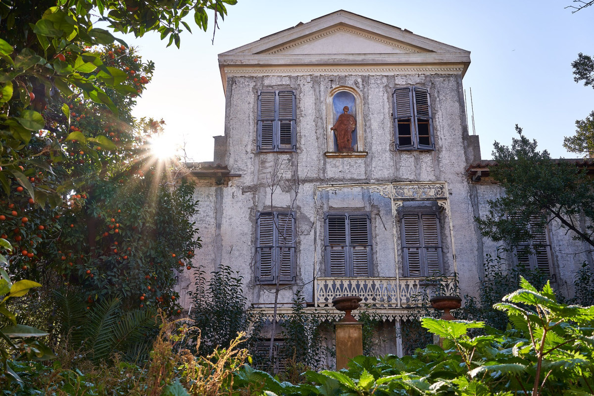 The former home of Ioannis Kolettis on Polygnotou Street, Plaka. The former home of Ioannis Kolettis on Polygnotou Street, Plaka.