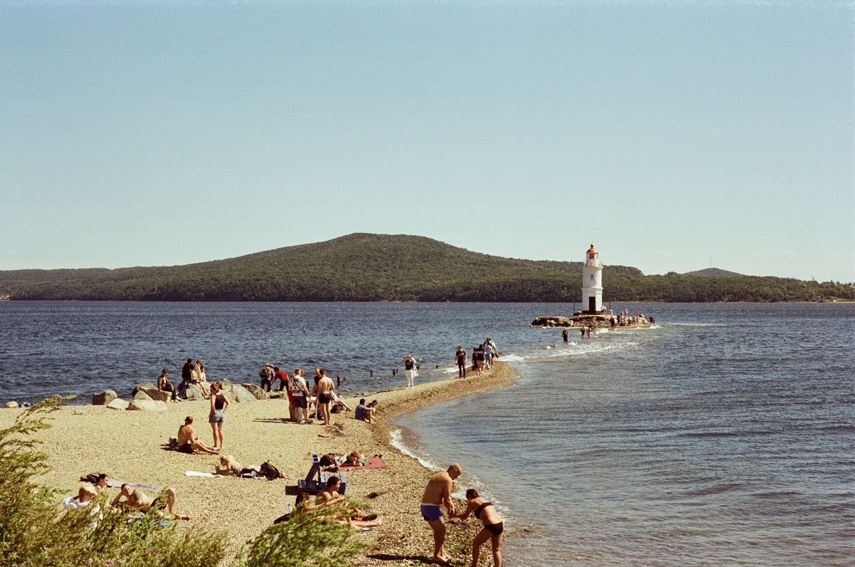Tokarevsky Lighthouse near Vladivostok
