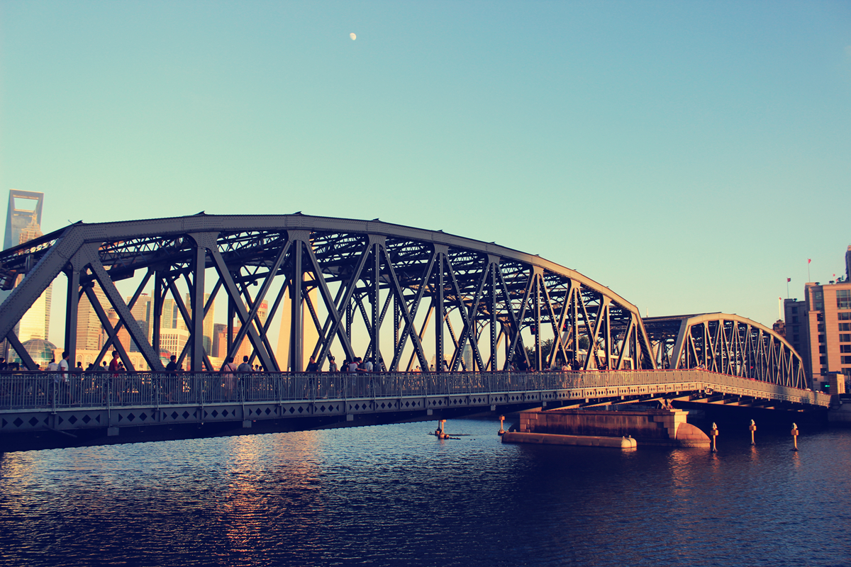 Waibaidu Bridge and Shanghai’s northern riverfront Waibaidu Bridge and Shanghai’s northern riverfront