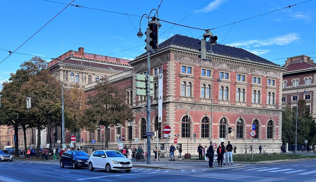 The MAK museum building in Vienna