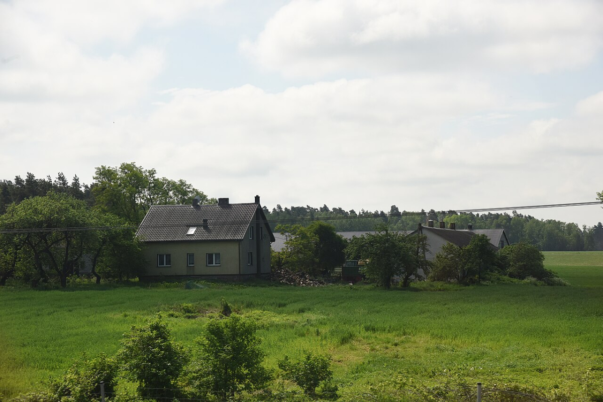 Rural landscape in Podlaskie Rural landscape in Podlaskie