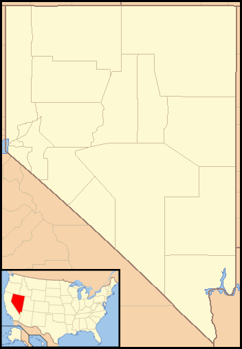 Location of Las Vegas