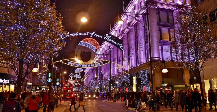 Christmas, London