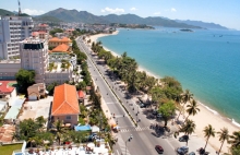 Nha Trang coast line, Vietnam