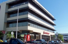 A Bank in George Town Grand Cayman Islands.