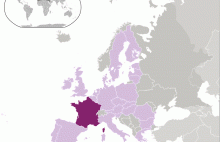 Location of France