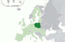 Poland Location Map