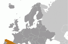 Location of Spain