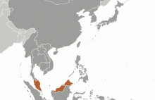 Location of Malaysia