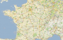 Map of France