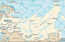 Map of Russia