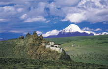 Trekking around Mount Kailas, Tibet.