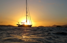 Peter Island Anchorage, British Virgin islands.