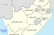 Provinces of South Africa Map