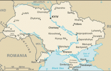 Map of Ukraine